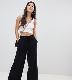 Широкие джоггеры ASOS DESIGN Petite - Черный