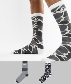 2 пары носков с камуфляжным принтом adidas Originals DH1021 - Мульти