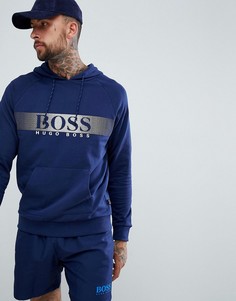 Худи BOSS bodywear - Темно-синий
