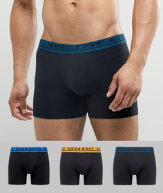 Набор из 3 боксеров-брифов BOSS - Черный
