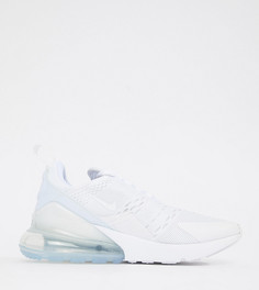 Белые кроссовки Nike Triple Air Max 270 - Белый
