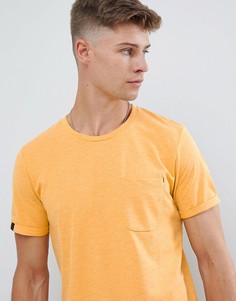 Удлиненная базовая футболка Produkt - Желтый