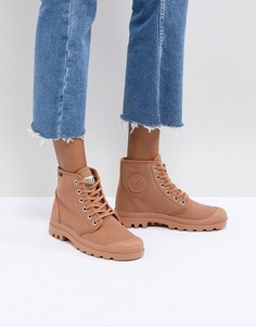 Ботильоны на плоской подошве Palladium Pampa - Розовый