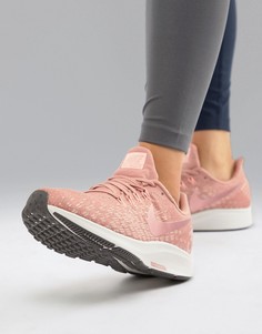 Розовые кроссовки Nike Running Air Zoom Pegasus - Розовый