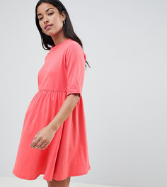 Свободное хлопковое платье мини ASOS MATERNITY Ultimate - Черный