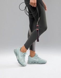 Сине-серые кроссовки Nike Running Air Max 2017 - Серый