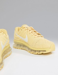 Кроссовки лимонного цвета Nike Running Air Max 2017 - Желтый