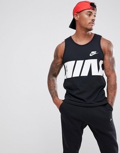 Черная майка Nike Hybrid 911918-010 - Черный