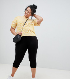 Леггинсы ASOS DESIGN Curve - Черный