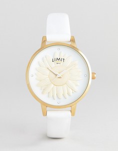 Часы с ремешком из искусственной кожи Limit - Белый