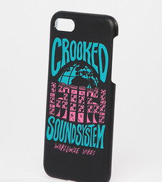 Чехол для iPhone 7/8 Crooked Tongues - Черный