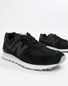 Черные кроссовки New Balance 574 ML574ETA - Черный