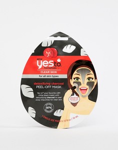 Детокс-средство для умывания с экстрактом древесного угля Yes To Tomatoes - Отшелушивающая маска - Бесцветный