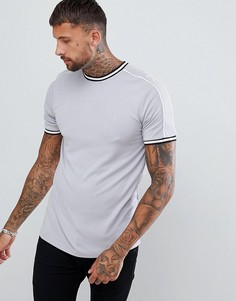 Серая футболка River Island - Серый