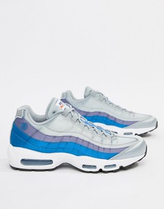 Серые кроссовки Nike Air Max 95 SE AJ2018-001 - Серый