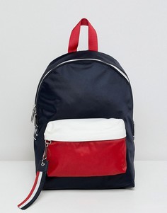 Рюкзак с фирменной лентой на ремешках Tommy Jeans - Мульти