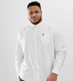 Белая оксфордская рубашка на пуговицах с логотипом Lyle & Scott - Белый