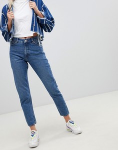 Джинсы в винтажном стиле Monki - Синий