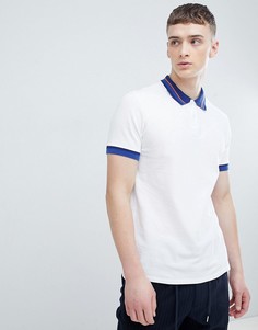 Поло белого цвета с контрастным воротником PS Paul Smith - Белый
