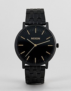Наручные часы Nixon A1057 Porter - 40 мм - Черный