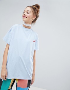 Oversize-футболка Lazy Oaf - Синий
