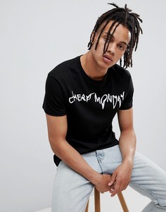Черная футболка с логотипом Cheap Monday - Черный