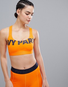 Оранжевый бюстгальтер с логотипом Ivy Park Active - Оранжевый