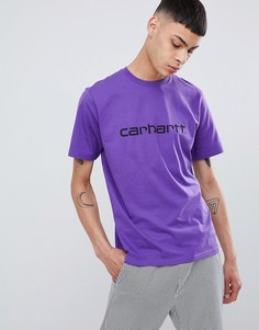 Футболка Carhartt WIP - Фиолетовый