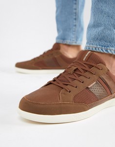 Кроссовки со вставками Jack & Jones - Коричневый