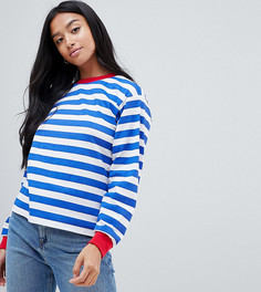 Лонгслив в полоску ASOS DESIGN Petite - Мульти