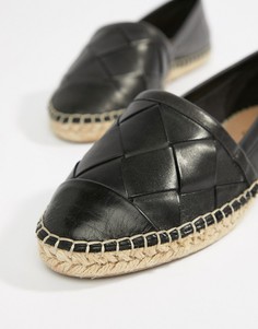 Кожаные эспадрильи Aldo - Черный