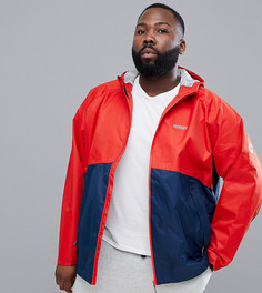 Куртка колор блок Jacamo Snow Performance - Красный