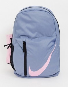 Серый рюкзак с большим логотипом-галочкой Nike - Серый