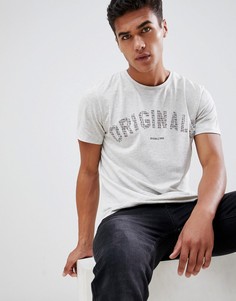 Футболка с принтом на груди Jack & Jones Originals - Белый