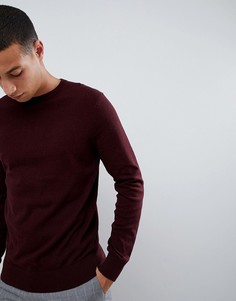 Бордовый джемпер Burton Menswear - Красный