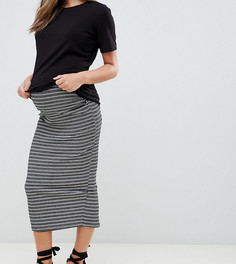 Юбка-карандаш миди в полоску ASOS DESIGN Maternity - Мульти