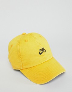 Желтая кепка с логотипом Nike SB 925292-752 - Желтый