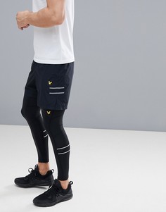 Черные беговые шорты Lyle & Scott Fitness Ultra - Черный