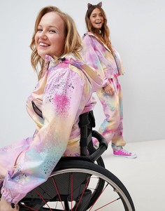 Комбинезон с принтом тай-дай ASOS DESIGN - Мульти