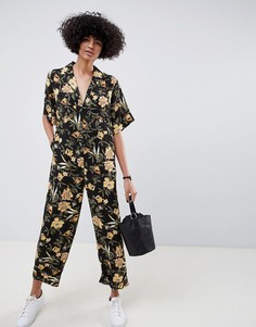 Комбинезон с цветочным принтом ASOS DESIGN - Мульти