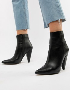 Ботильоны с заостренным носком ASOS DESIGN Erica - Черный