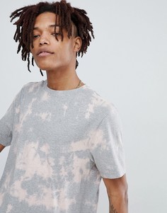 Серая длинная свободная футболка ASOS DESIGN - Серый