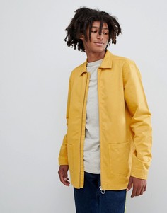 Желтая куртка на молнии ASOS DESIGN - Желтый