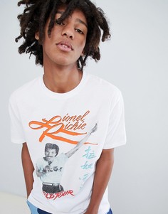Свободная футболка с принтом ASOS DESIGN - Белый
