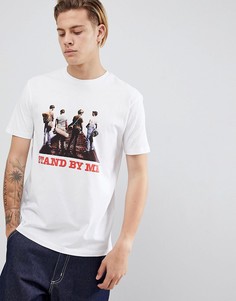 Свободная футболка с принтом Stand By Me ASOS DESIGN - Белый