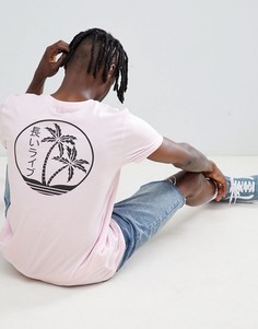 Футболка с принтом на спине ASOS DESIGN - Розовый
