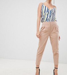 Комбинируемые брюки-сигареты с завышенной талией ASOS DESIGN Petite - Рыжий