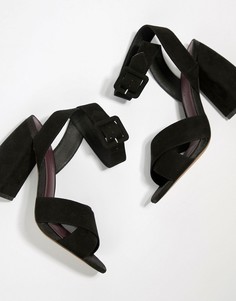 Босоножки на каблуке ASOS DESIGN Hedge Your Bets - Черный