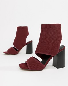 Босоножки на каблуке ASOS DESIGN - Красный