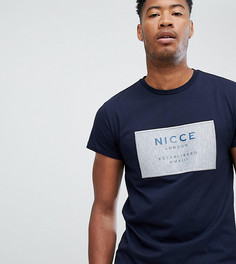 Темно-синяя футболка с логотипом Nicce эксклюзивно для ASOS - Темно-синий